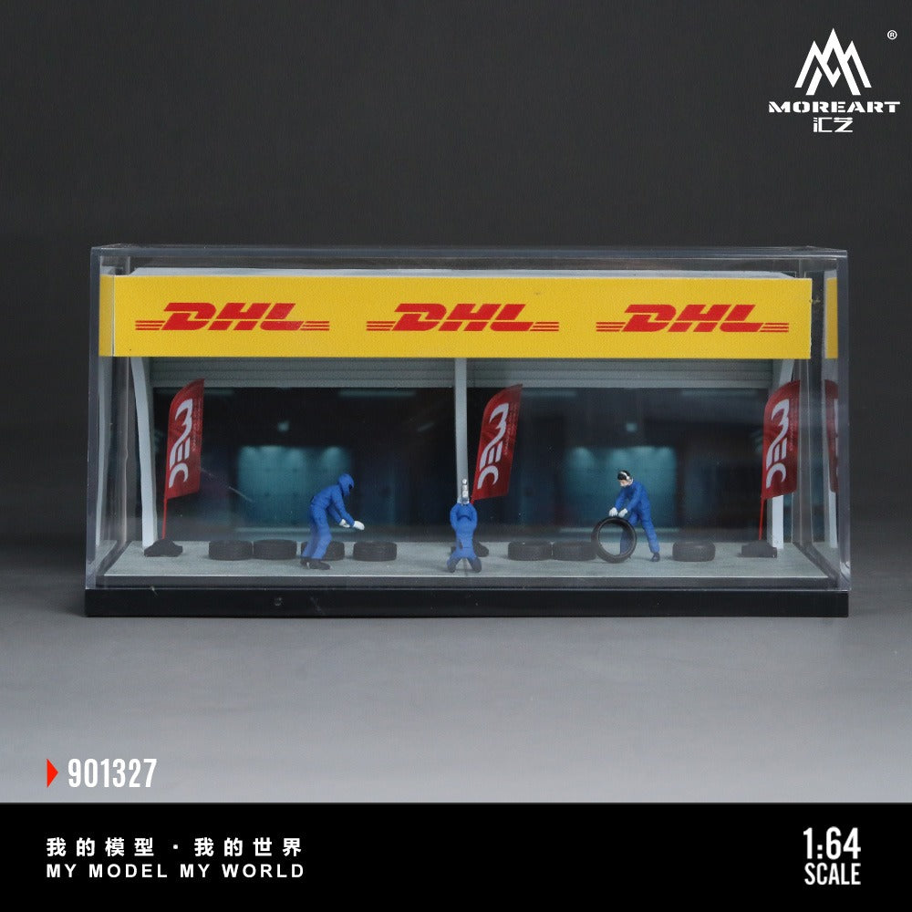 (Pre-Order)(MO901327) - Pit stop scene (DHL)