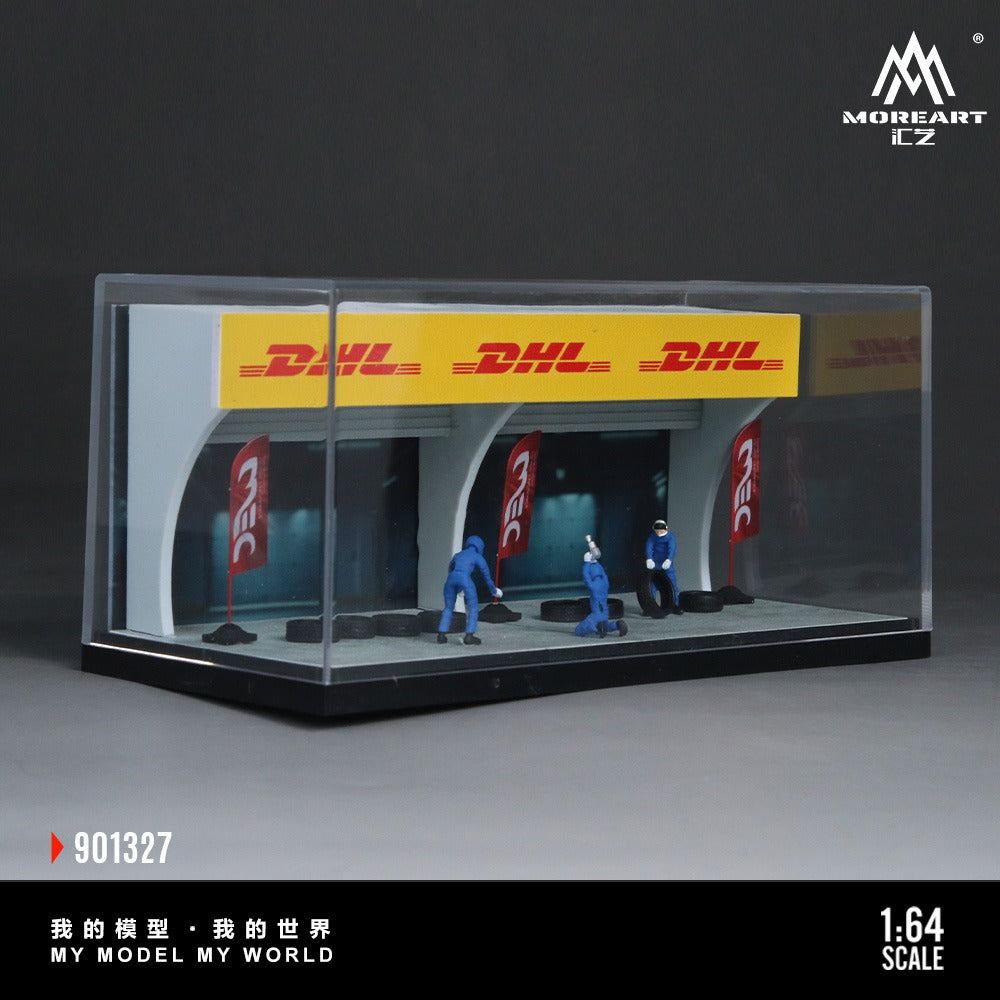 (Pre-Order)(MO901327) - Pit stop scene (DHL)