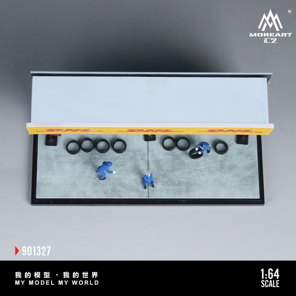 (Pre-Order)(MO901327) - Pit stop scene (DHL)