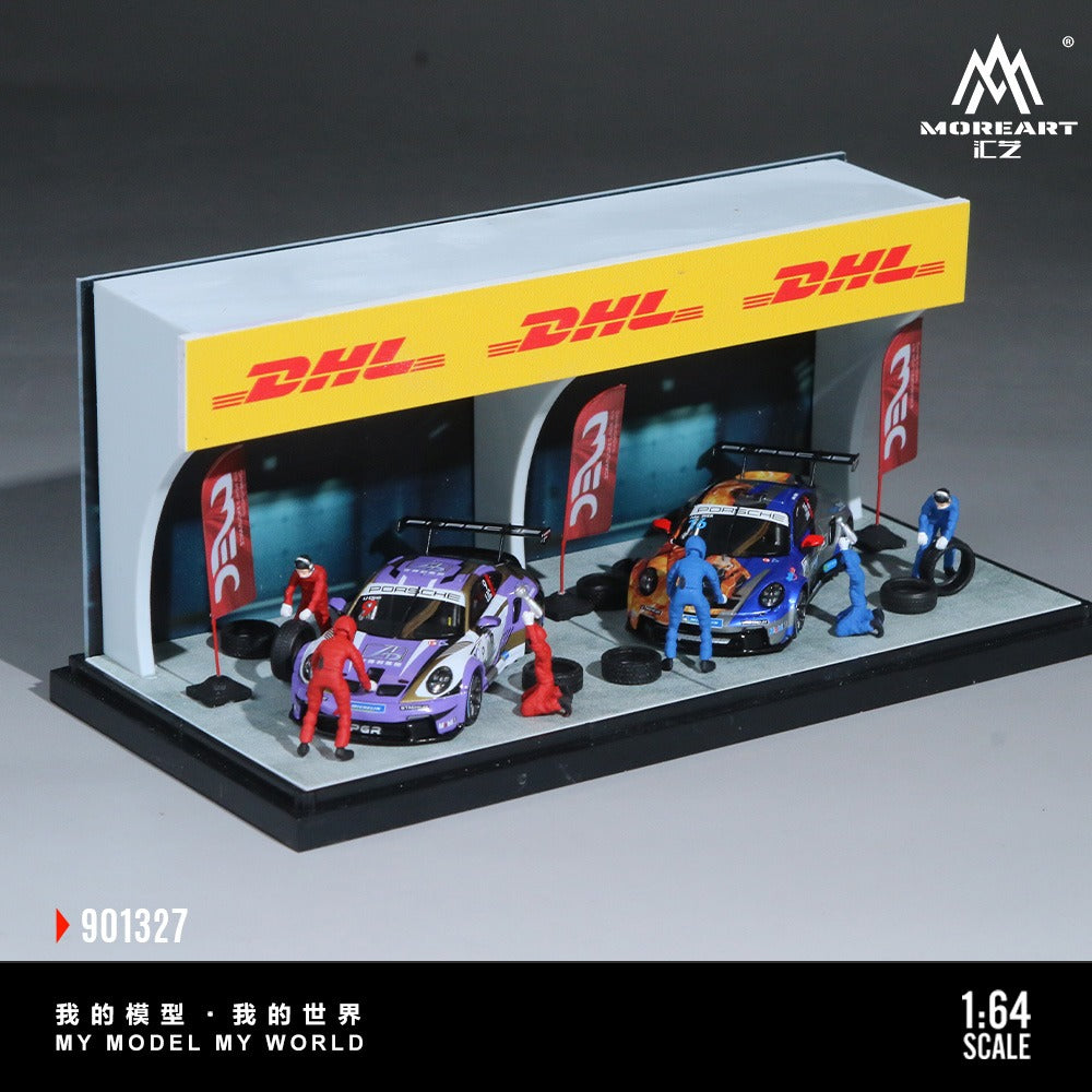 (Pre-Order)(MO901327) - Pit stop scene (DHL)