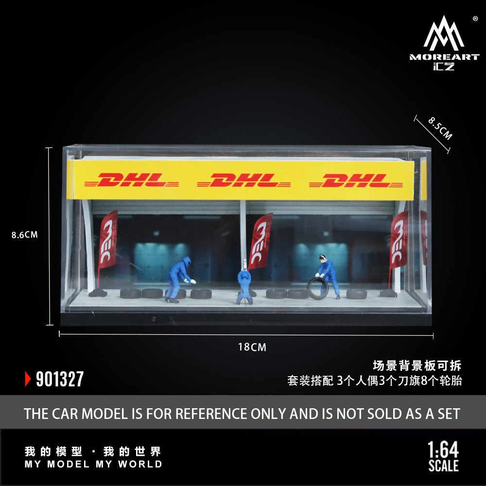 (Pre-Order)(MO901327) - Pit stop scene (DHL)