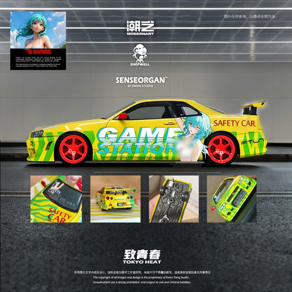 (Pre-Order)(MD800505) - Skyline GT-R R34 - Youthful Spirit