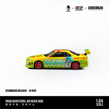 (Pre-Order)(MD800505) - Skyline GT-R R34 - Youthful Spirit