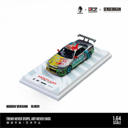 (Pre-Order)(MD800505) - Skyline GT-R R34 - Youthful Spirit