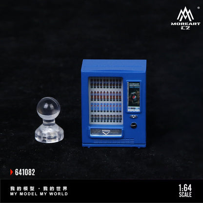 (Pre-Order) (MO641082) Cola-beverage vending machine set (Blue)