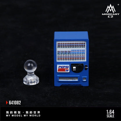 (Pre-Order) (MO641082) Cola-beverage vending machine set (Blue)