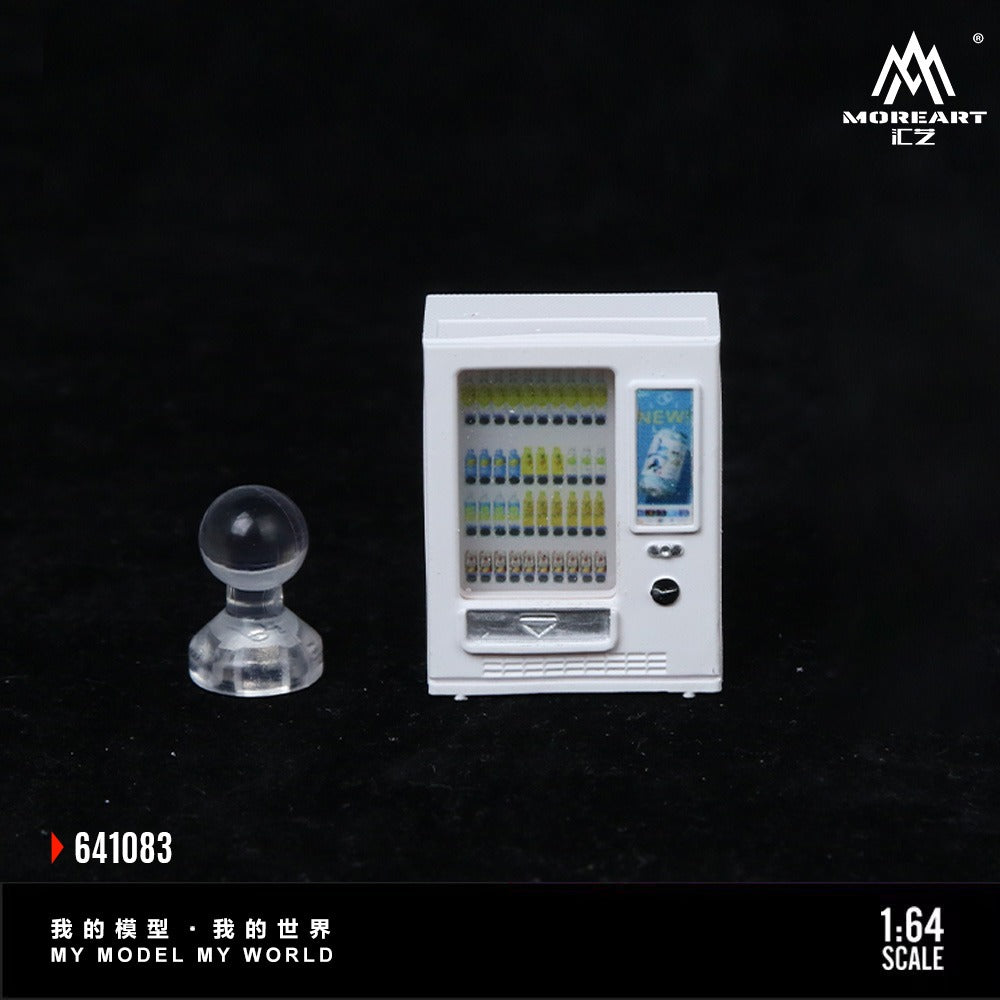 (Pre-Order) (MO641083) Cola-beverage vending machine set (White)