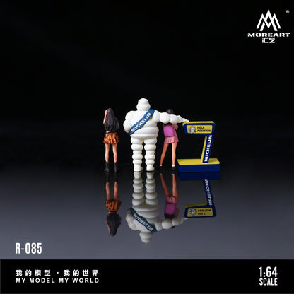 (Pre-Order)(MO223085) Stadium Beauty Photography Figure Set (Michelin)