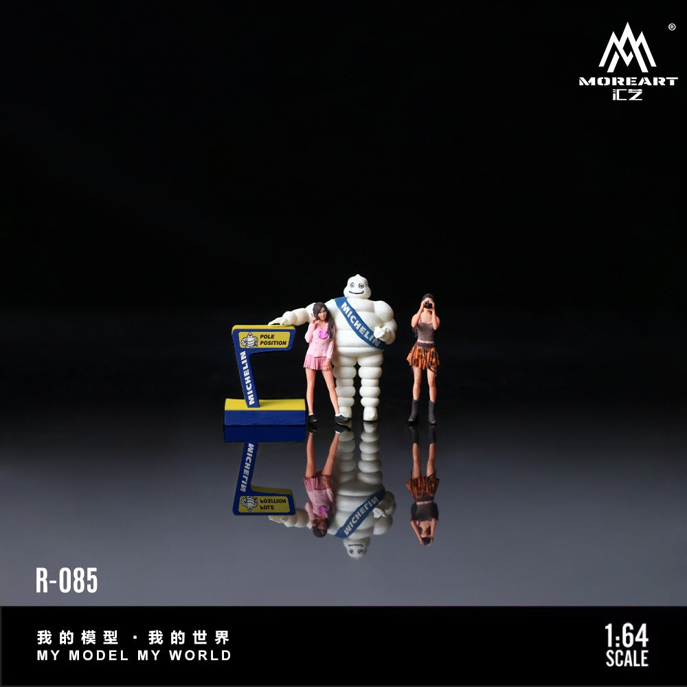 (Pre-Order)(MO223085) Stadium Beauty Photography Figure Set (Michelin)
