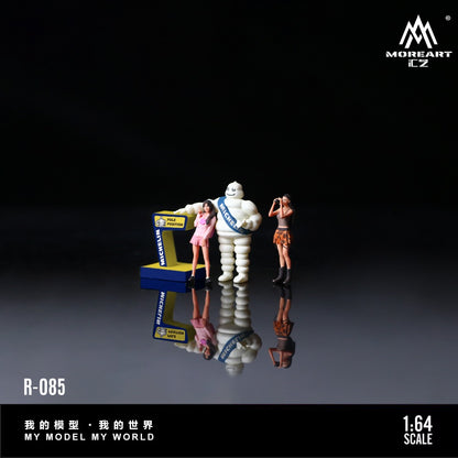 (Pre-Order)(MO223085) Stadium Beauty Photography Figure Set (Michelin)