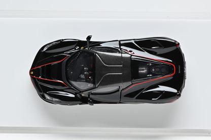 Street Buster - Ferrari LaFerrari F150 (Nero Daytona) (Silver Rims)
