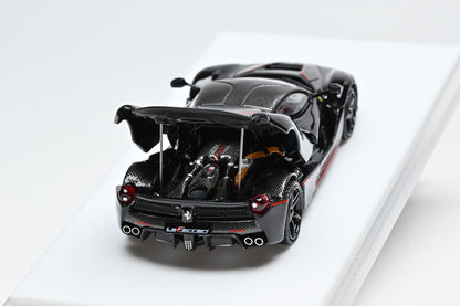 Street Buster - Ferrari LaFerrari F150 (Nero Daytona) (Silver Rims)