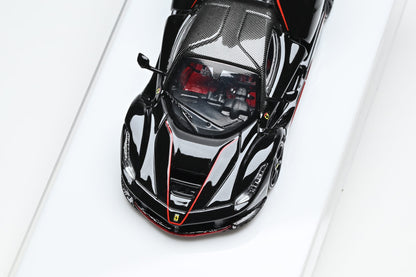 Street Buster - Ferrari LaFerrari F150 (Nero Daytona) (Silver Rims)
