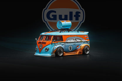 (Pre-Order) Liberty 64-VW T1 Widebody Lowrider - Gulf