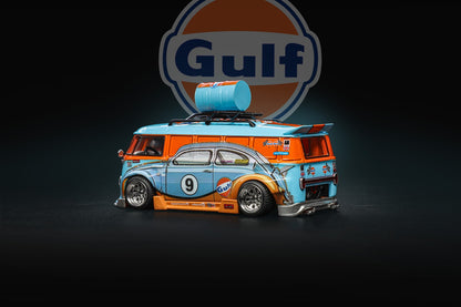 (Pre-Order) Liberty 64-VW T1 Widebody Lowrider - Gulf
