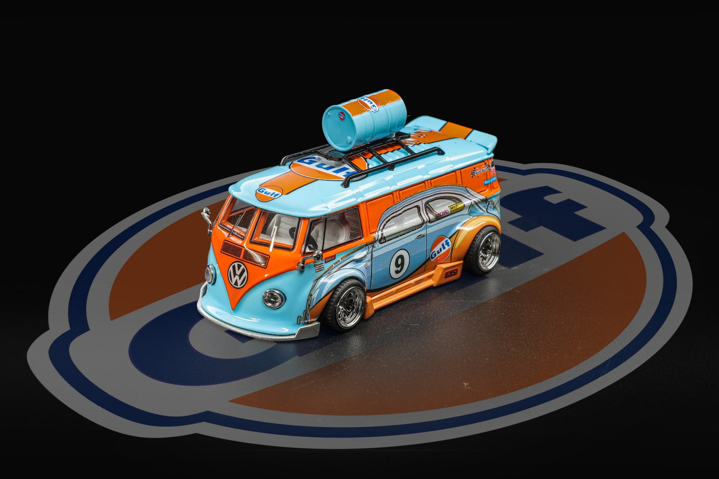 (Pre-Order) Liberty 64-VW T1 Widebody Lowrider - Gulf