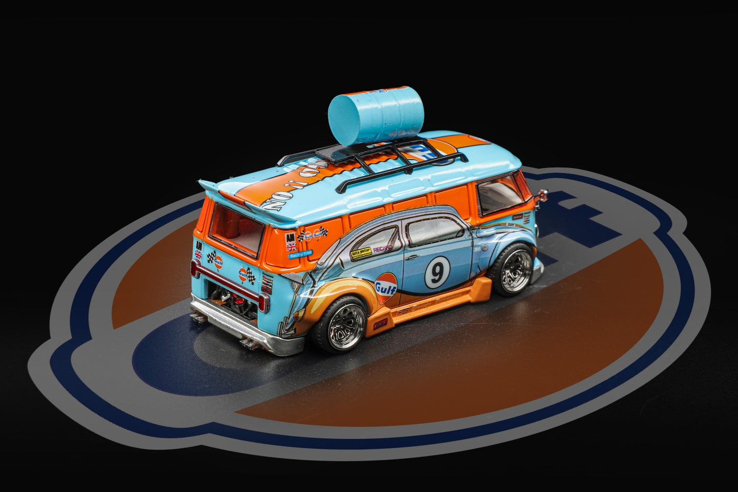 (Pre-Order) Liberty 64-VW T1 Widebody Lowrider - Gulf