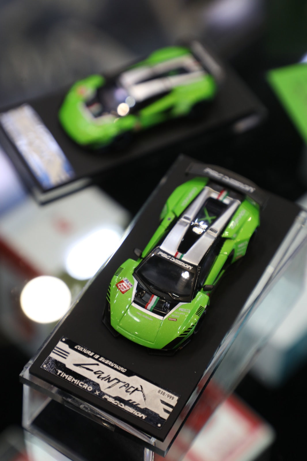 (Pre-Order) (TM647706) TimeMicro × PSC DESIGN Countach (Metallic Green)