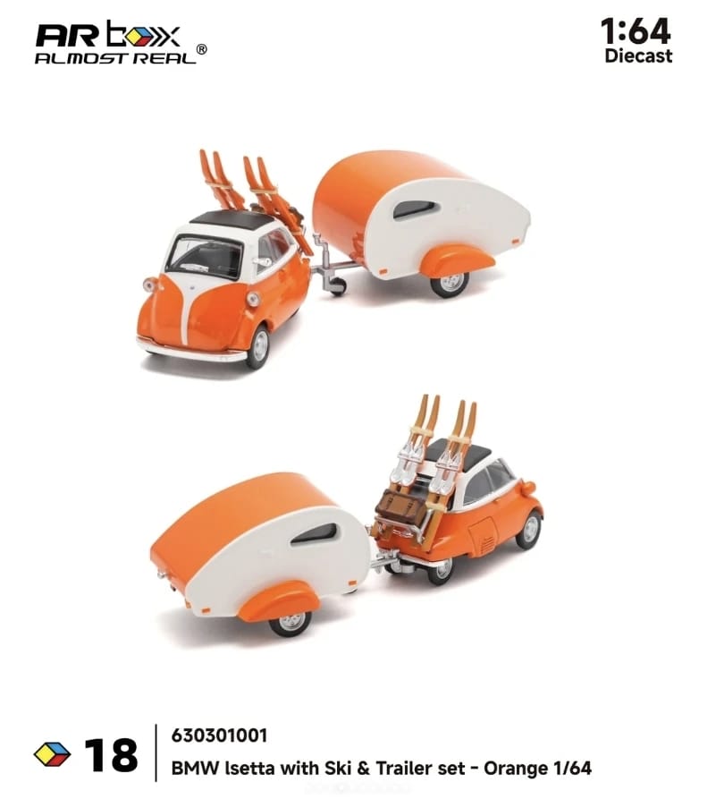 (630301001) BMW isetta with Trailer