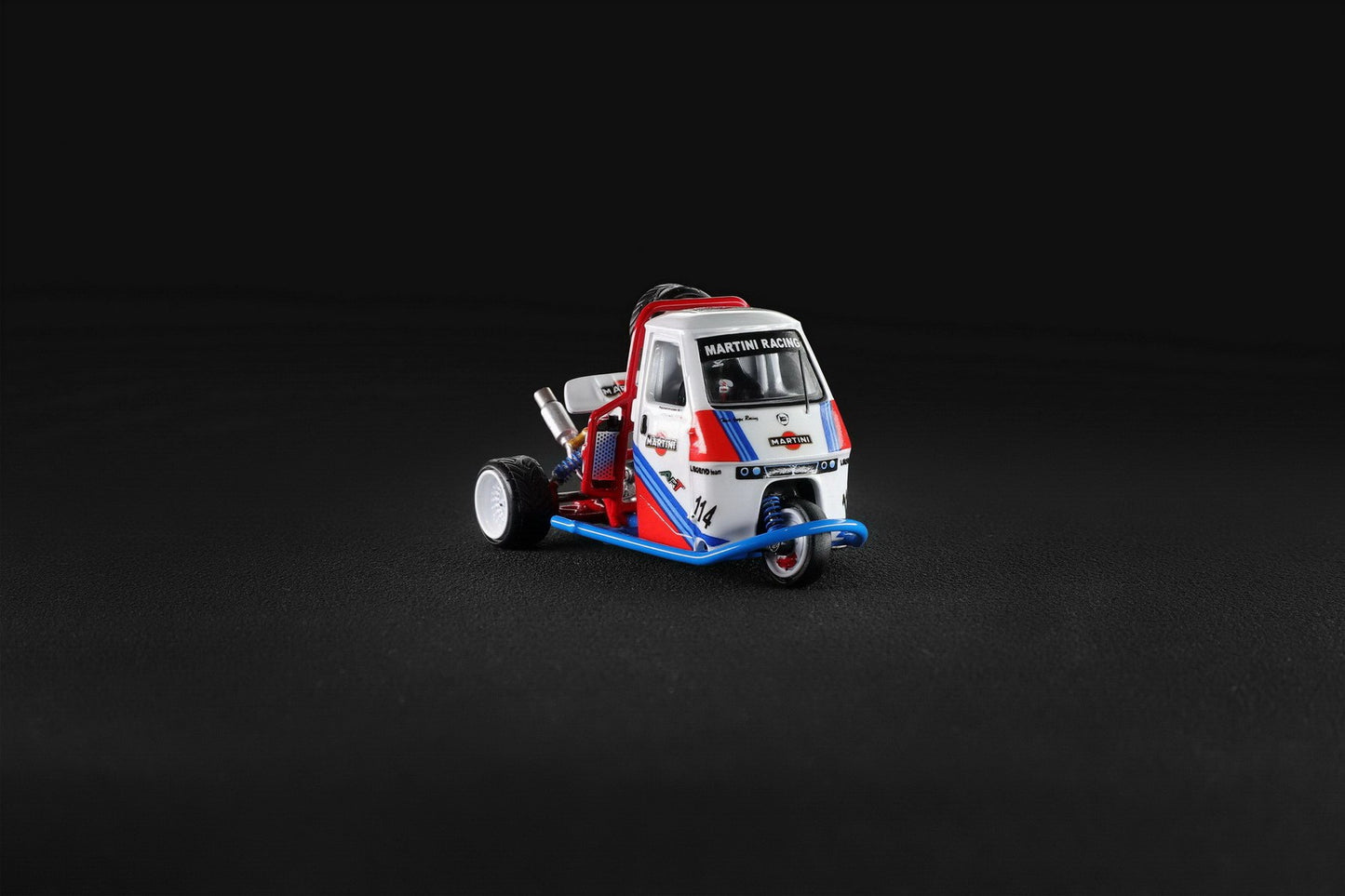(Pre-Order) Liberty 64- Piaggio Ape Tuning (Martini Racing White)