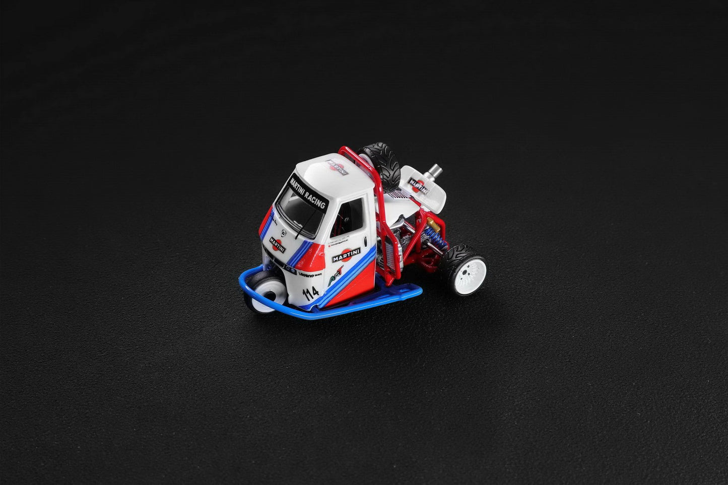 (Pre-Order) Liberty 64- Piaggio Ape Tuning (Martini Racing White)