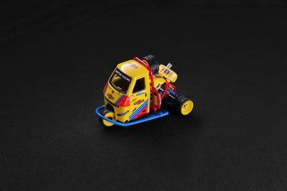 (Pre-Order) Liberty 64- Piaggio Ape Tuning (Martini Racing Yellow)