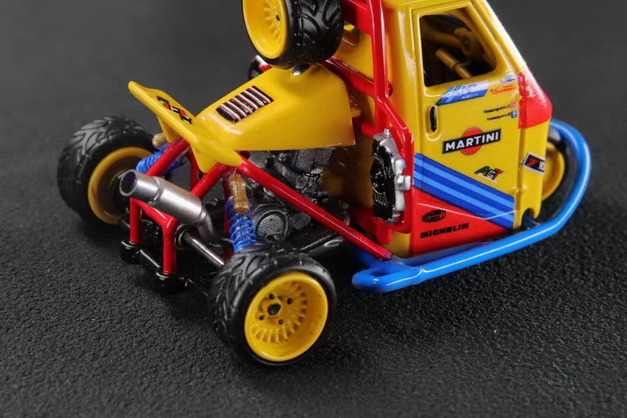 (Pre-Order) Liberty 64- Piaggio Ape Tuning (Martini Racing Yellow)