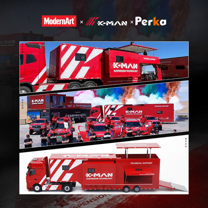(Pre-Order) (MD801001) Mercedes Actros Komman race service vehicle