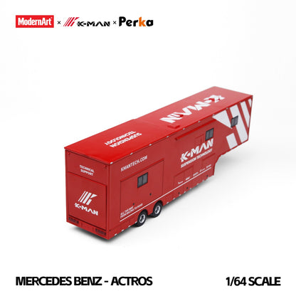 (Pre-Order) (MD801001) Mercedes Actros Komman race service vehicle
