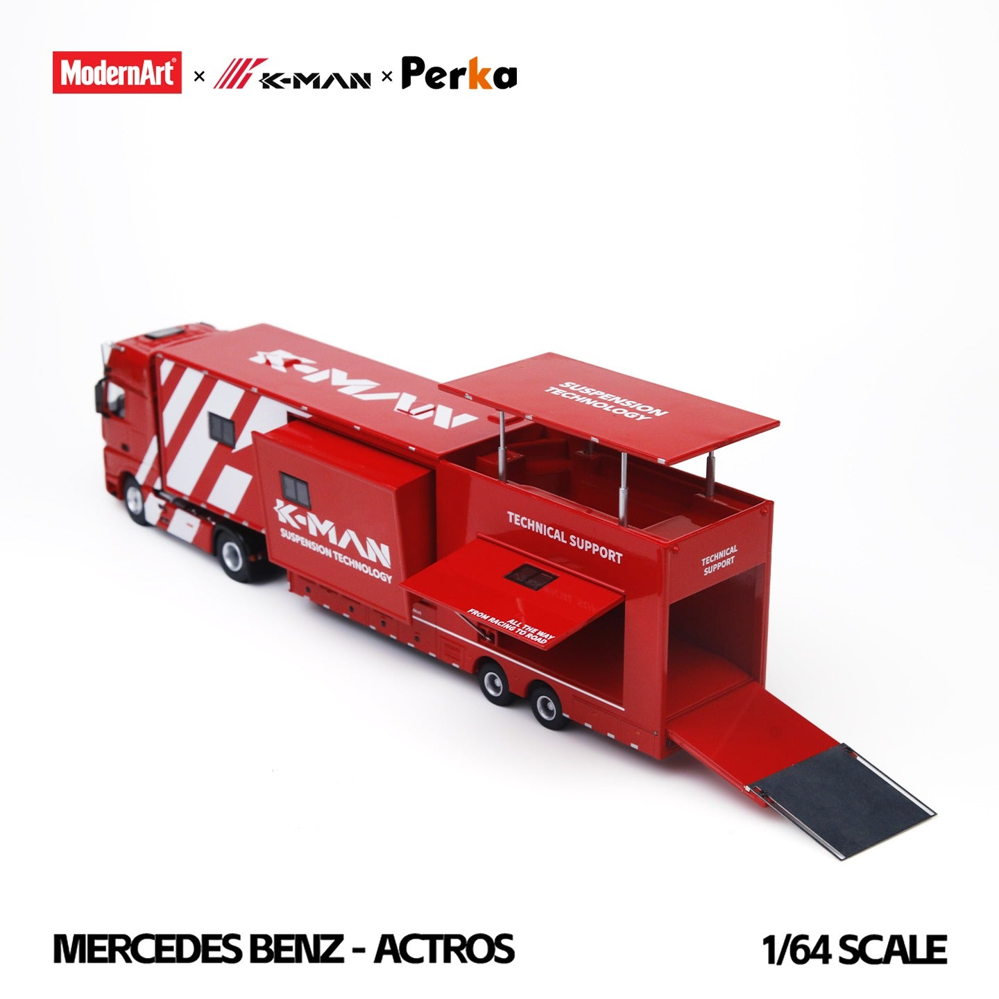 (Pre-Order) (MD801001) Mercedes Actros Komman race service vehicle