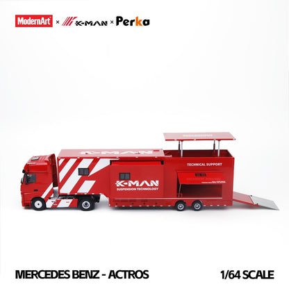 (Pre-Order) (MD801001) Mercedes Actros Komman race service vehicle