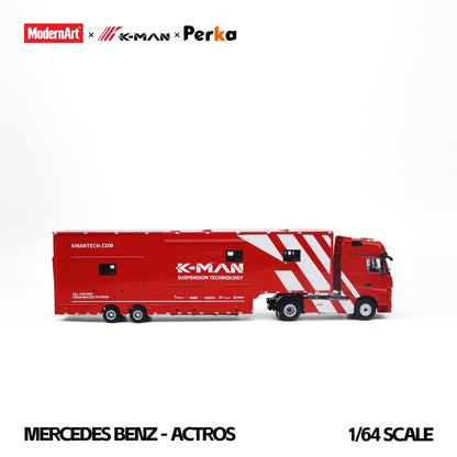 (Pre-Order) (MD801001) Mercedes Actros Komman race service vehicle