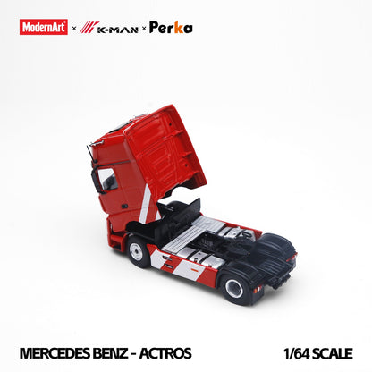(Pre-Order) (MD801001) Mercedes Actros Komman race service vehicle