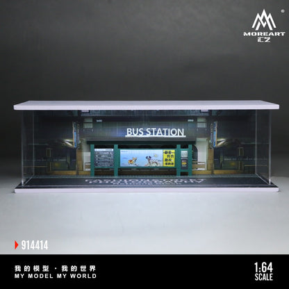 (MO914414) Bus Stop - Lighted Scene