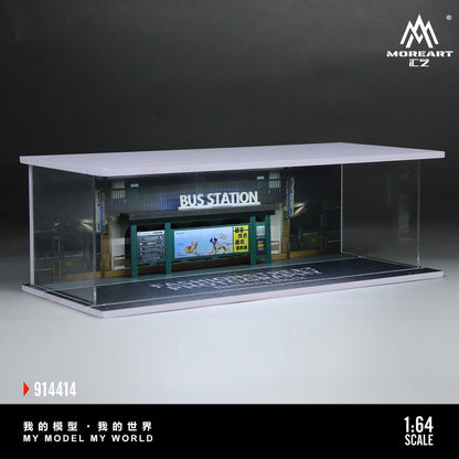(MO914414) Bus Stop - Lighted Scene