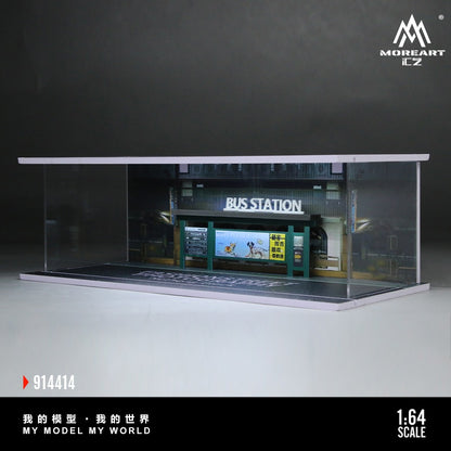 (MO914414) Bus Stop - Lighted Scene