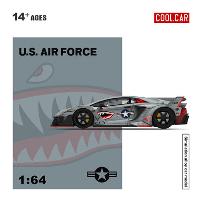 (Pre-Order)(CC643835) Lamborghini GTEVO -  Navy Gray Shark