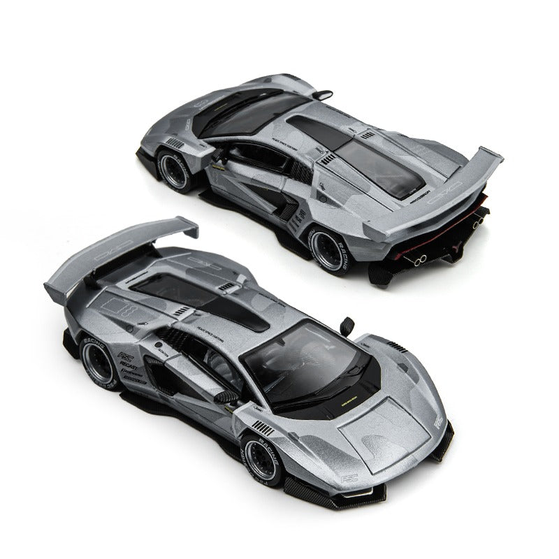 (Pre-Order)(TM647708-D) TimeMicro × PSC DESIGN - Countach "V" Fighter Jet Gray
