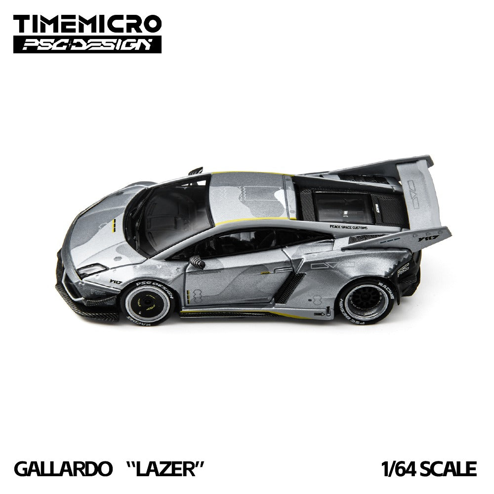 (Pre-Order)(TM648901-D) TimeMicro × PSC DESIGN - Gallardo "Lazer" Fighter Jet Gray