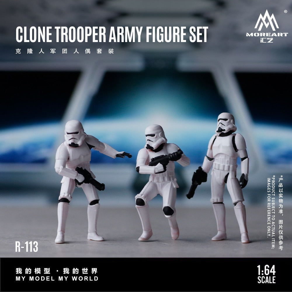 (Pre-Order) (MO223113) Clone Army Figure Set Resin Model