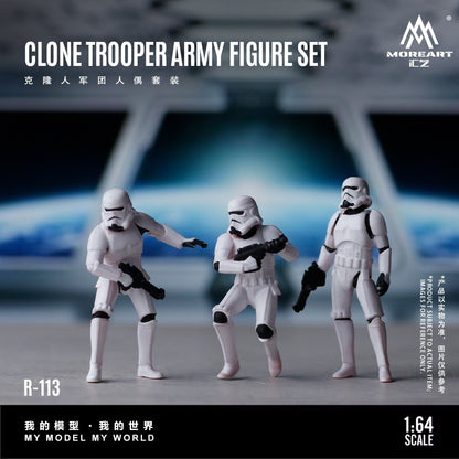 (Pre-Order) (MO223113) Clone Army Figure Set Resin Model