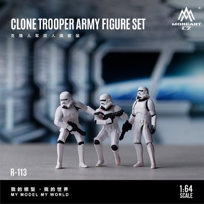 (Pre-Order) (MO223113) Clone Army Figure Set Resin Model