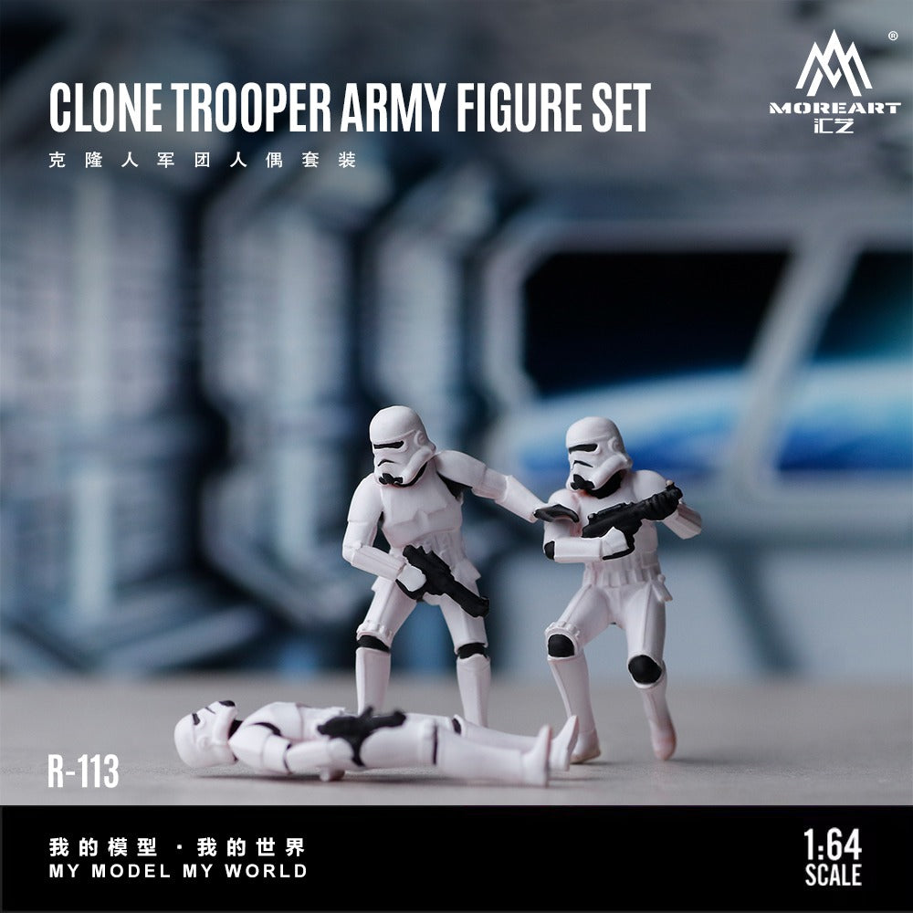(Pre-Order) (MO223113) Clone Army Figure Set Resin Model