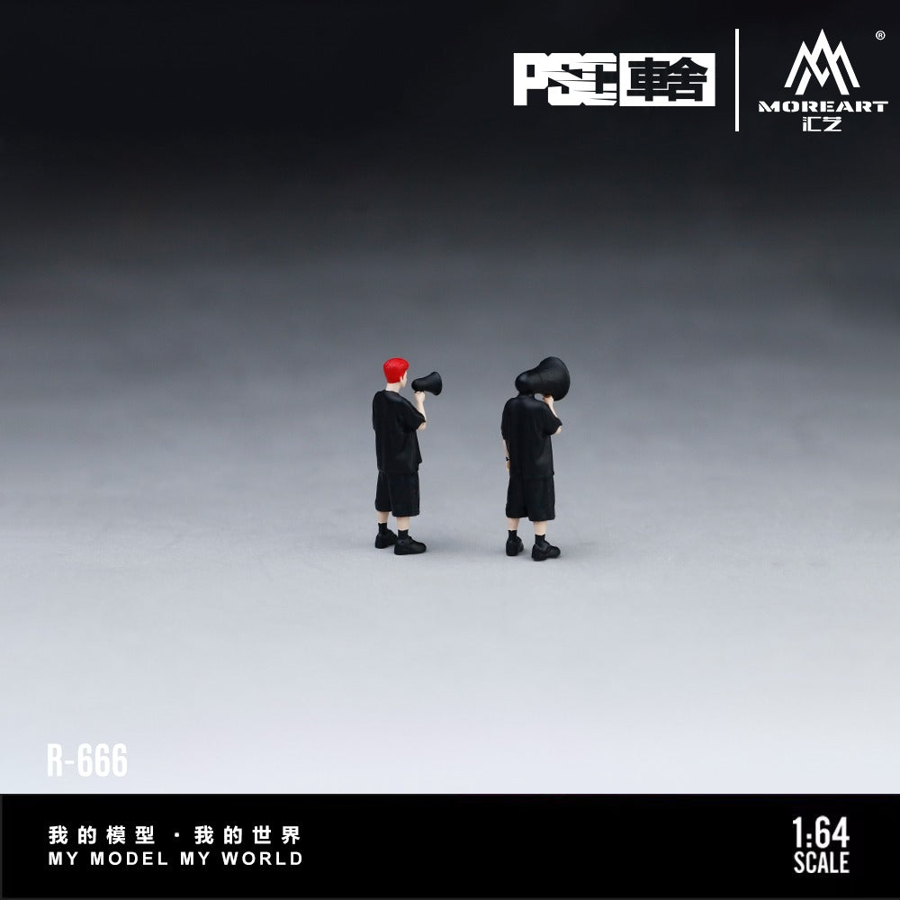 (Pre-Order)(MO223666) - Speaker LiuQ figure Set (Resin)