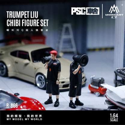 (Pre-Order)(MO223666) - Speaker LiuQ figure Set (Resin)