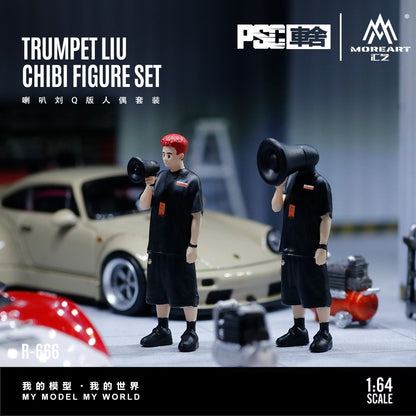(Pre-Order)(MO223666) - Speaker LiuQ figure Set (Resin)