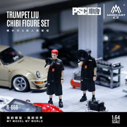 (Pre-Order)(MO223666) - Speaker LiuQ figure Set (Resin)
