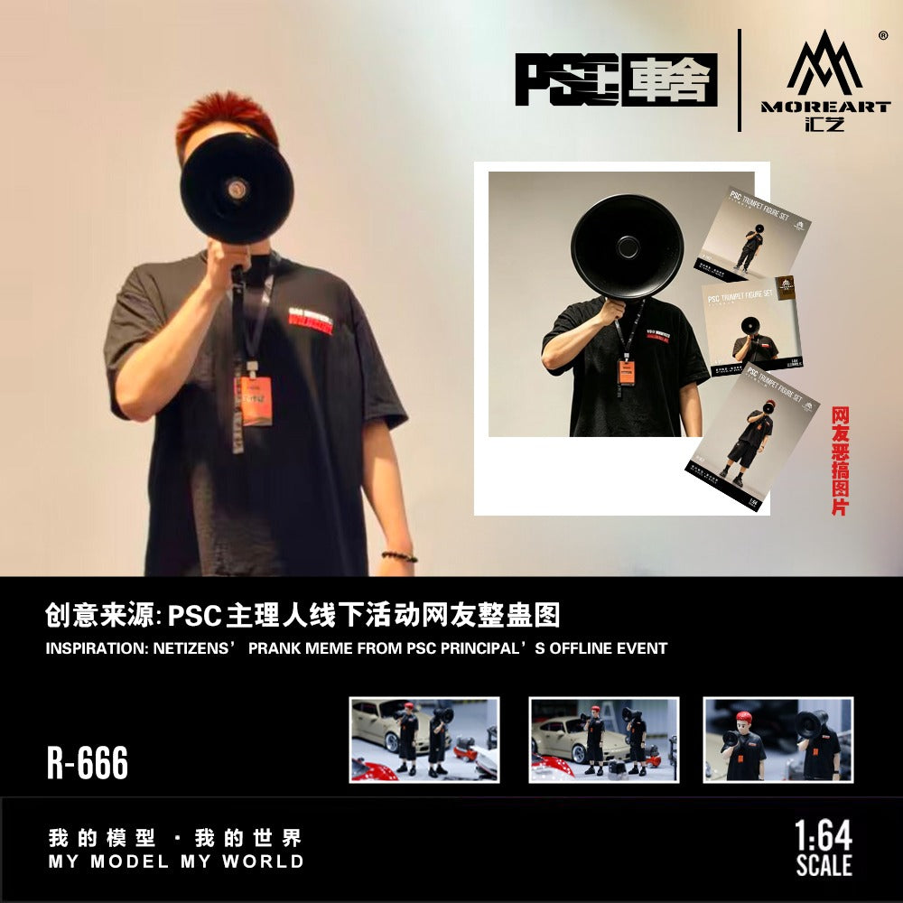 (Pre-Order)(MO223666) - Speaker LiuQ figure Set (Resin)