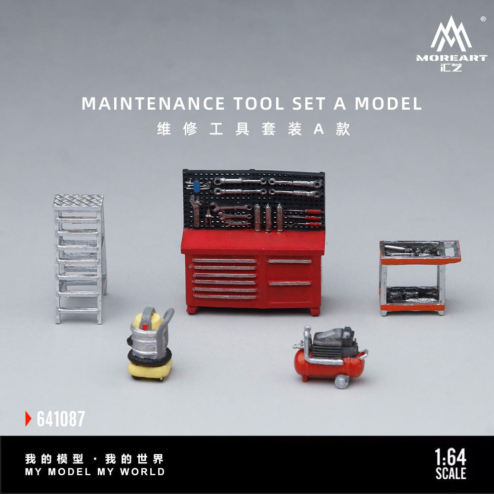 (Pre-Order)(MO641087) Maintenance Tools Set A Model - Plastic Simulation Scene Accessories