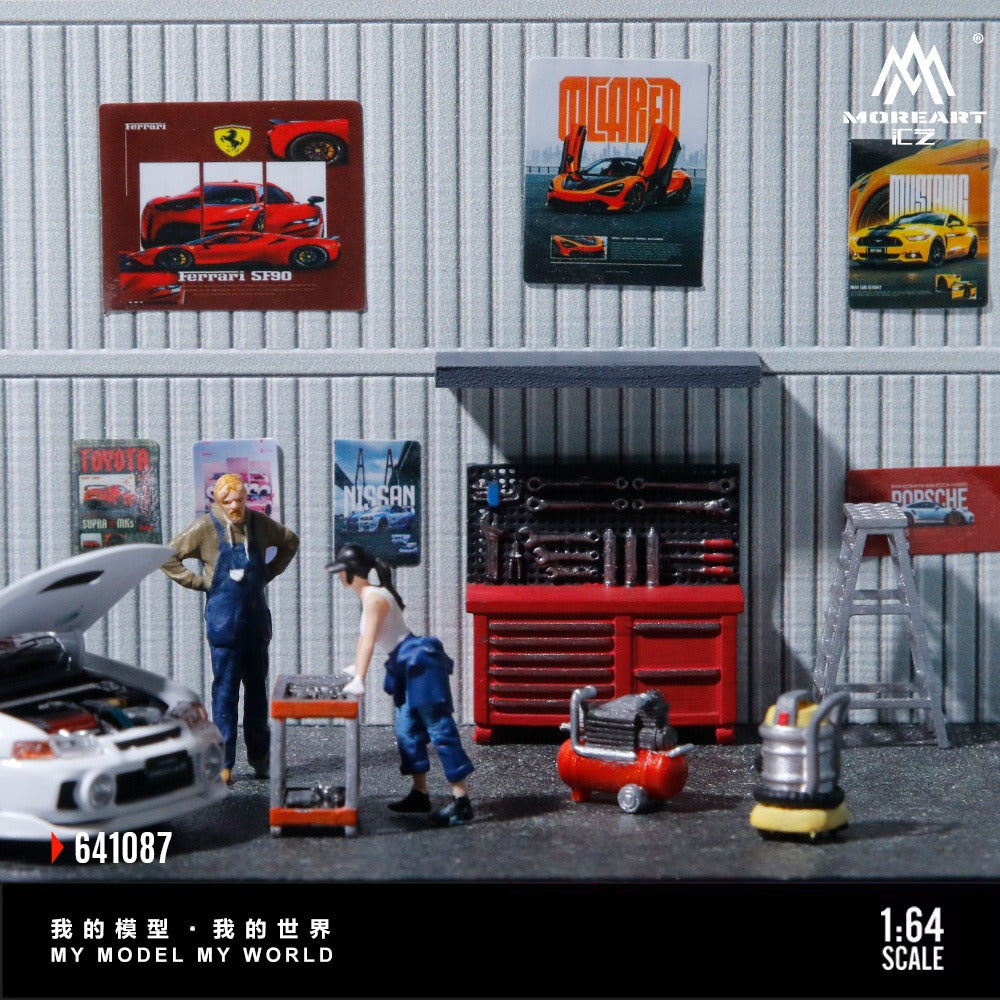 (Pre-Order)(MO641087) Maintenance Tools Set A Model - Plastic Simulation Scene Accessories